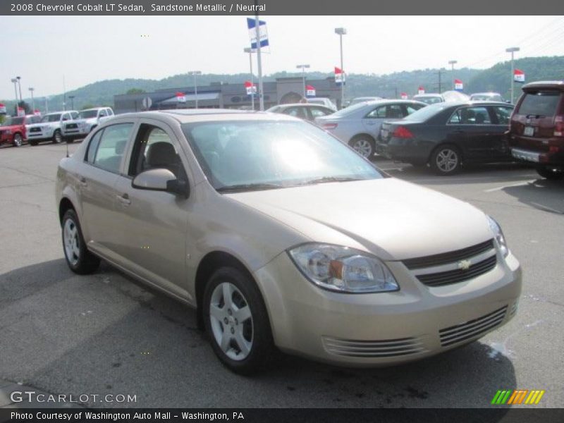 Sandstone Metallic / Neutral 2008 Chevrolet Cobalt LT Sedan