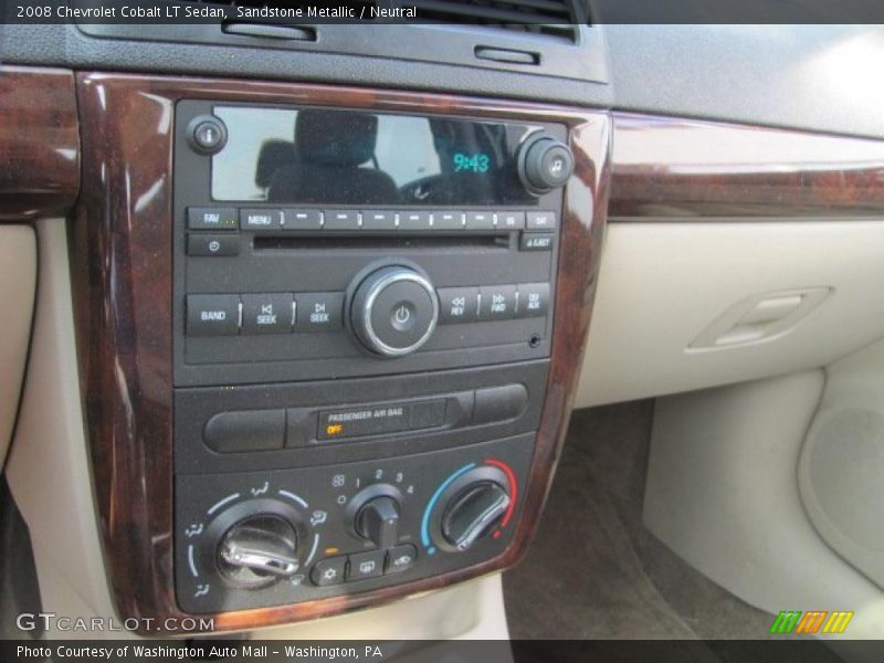 Sandstone Metallic / Neutral 2008 Chevrolet Cobalt LT Sedan