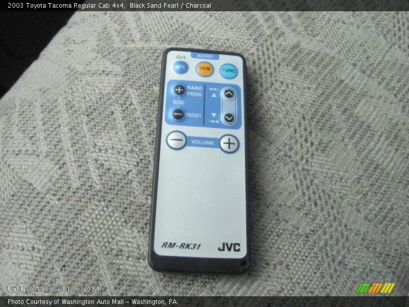 Black Sand Pearl / Charcoal 2003 Toyota Tacoma Regular Cab 4x4