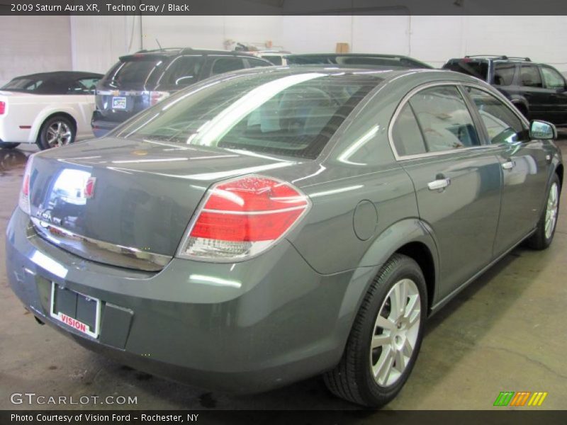 Techno Gray / Black 2009 Saturn Aura XR