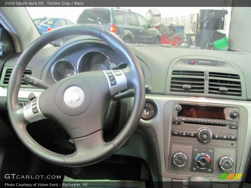 Techno Gray / Black 2009 Saturn Aura XR