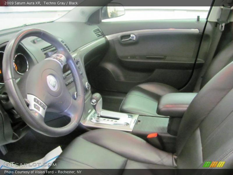 Techno Gray / Black 2009 Saturn Aura XR