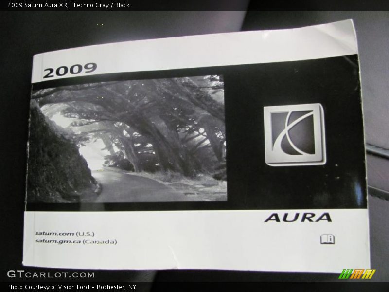 Techno Gray / Black 2009 Saturn Aura XR