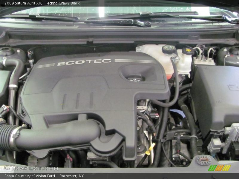 Techno Gray / Black 2009 Saturn Aura XR