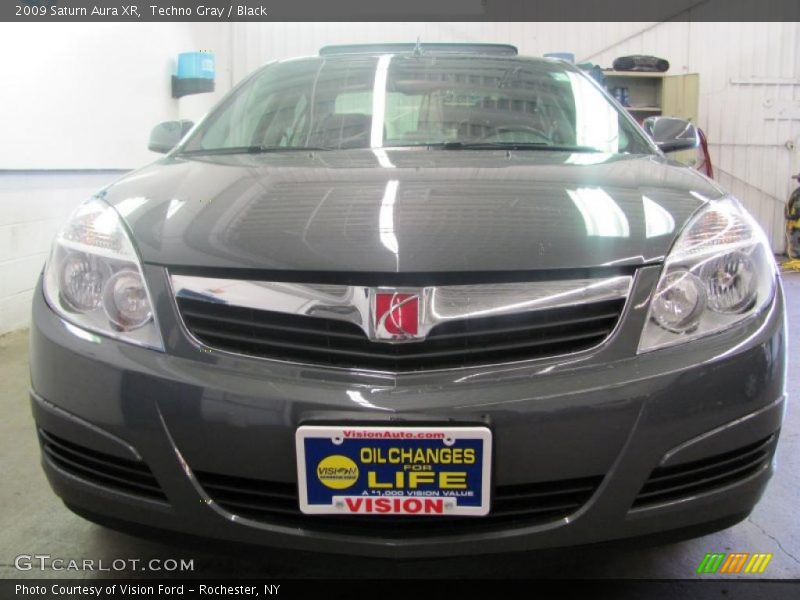 Techno Gray / Black 2009 Saturn Aura XR