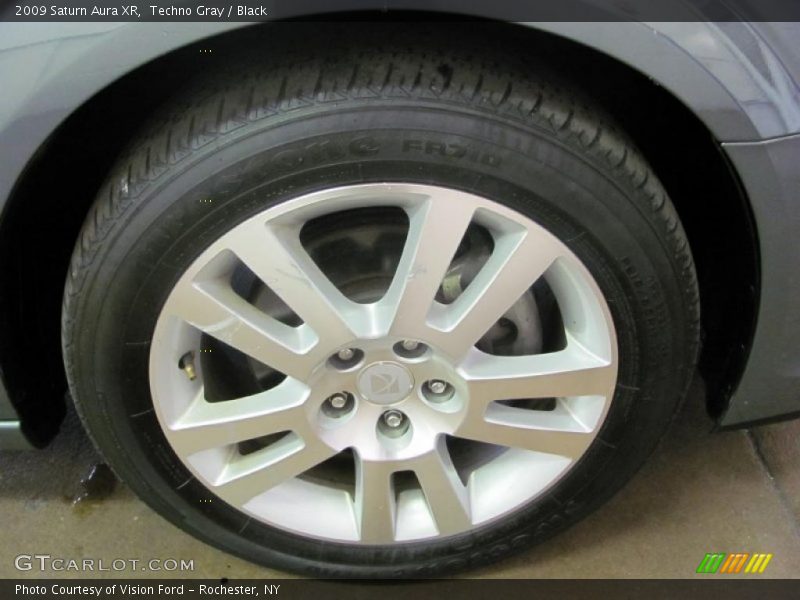 Techno Gray / Black 2009 Saturn Aura XR