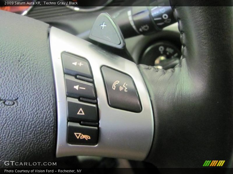 Techno Gray / Black 2009 Saturn Aura XR