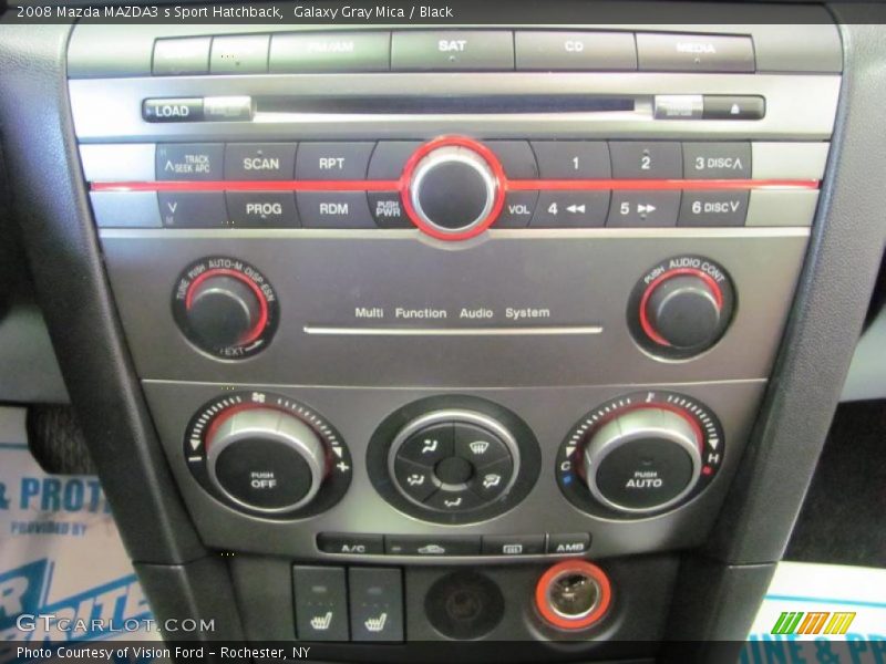 Galaxy Gray Mica / Black 2008 Mazda MAZDA3 s Sport Hatchback