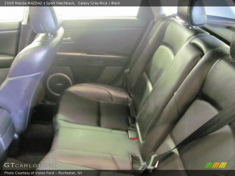 Galaxy Gray Mica / Black 2008 Mazda MAZDA3 s Sport Hatchback