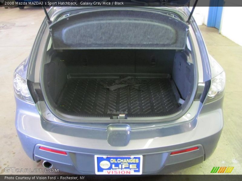 Galaxy Gray Mica / Black 2008 Mazda MAZDA3 s Sport Hatchback