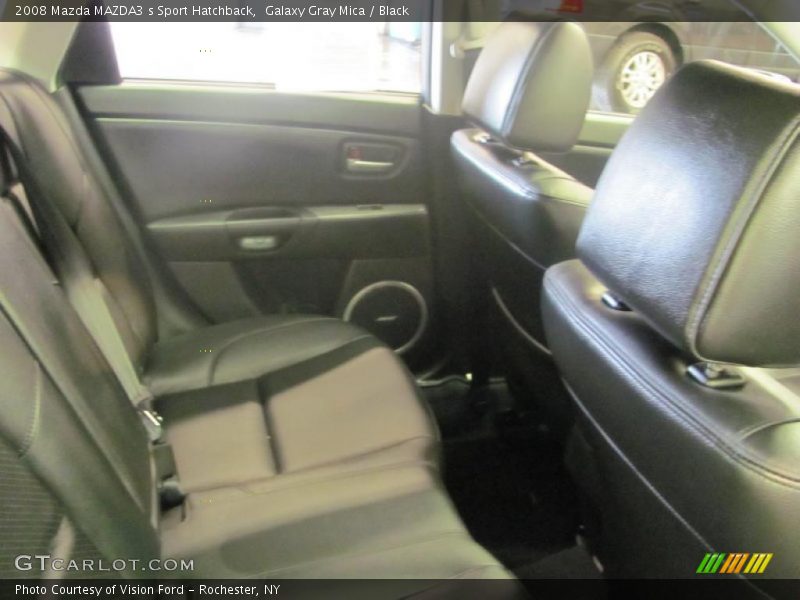 Galaxy Gray Mica / Black 2008 Mazda MAZDA3 s Sport Hatchback