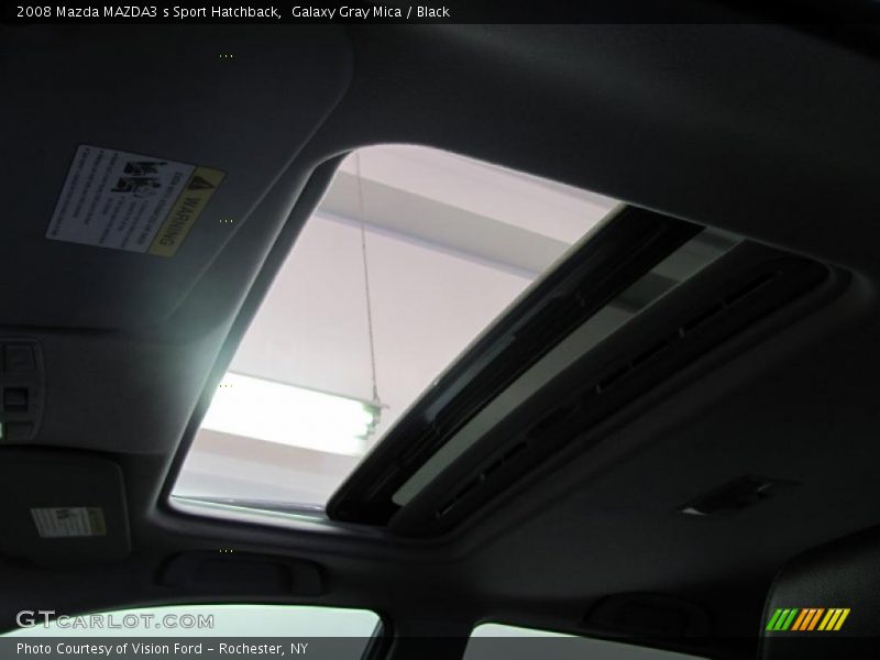 Galaxy Gray Mica / Black 2008 Mazda MAZDA3 s Sport Hatchback