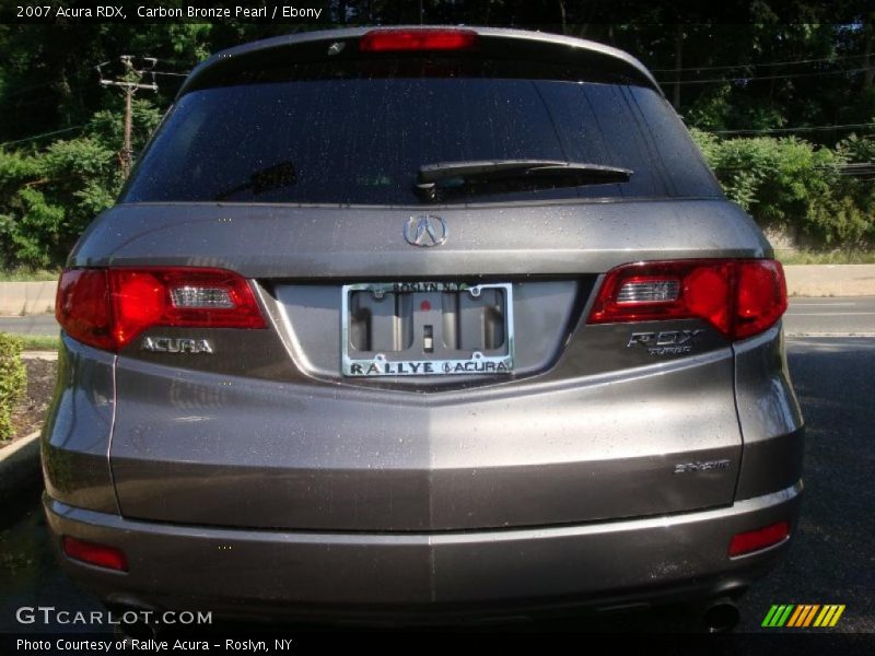 Carbon Bronze Pearl / Ebony 2007 Acura RDX
