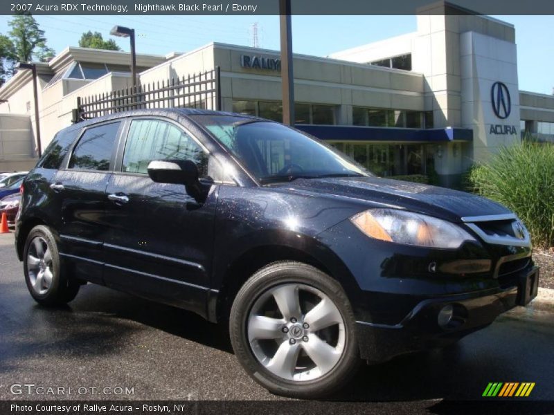 Nighthawk Black Pearl / Ebony 2007 Acura RDX Technology