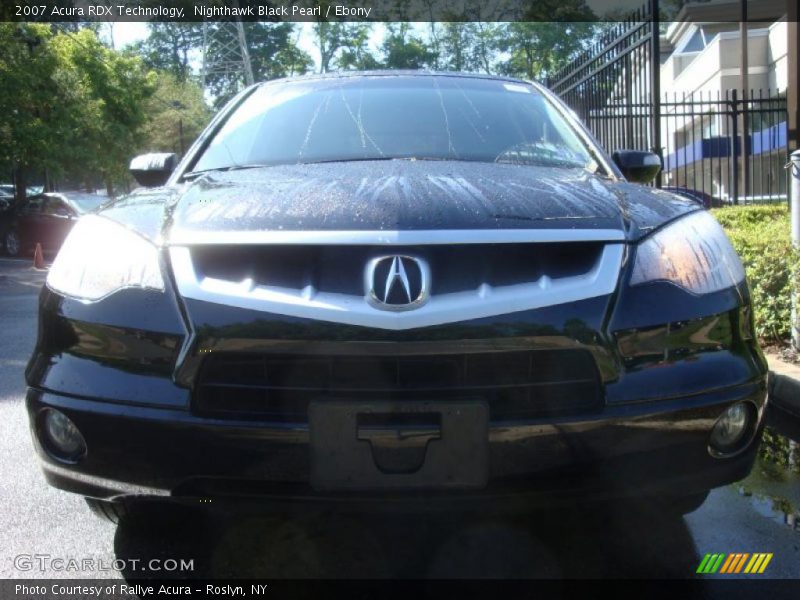 Nighthawk Black Pearl / Ebony 2007 Acura RDX Technology