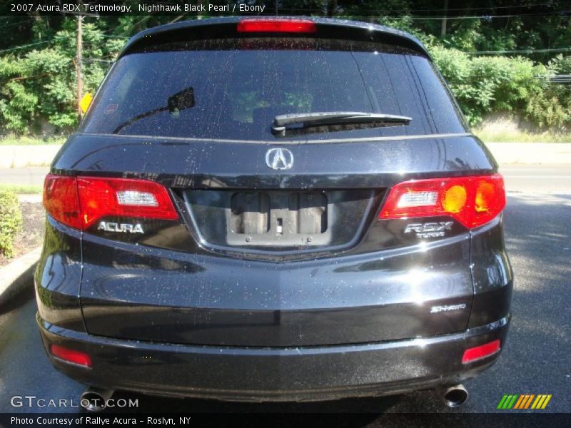 Nighthawk Black Pearl / Ebony 2007 Acura RDX Technology