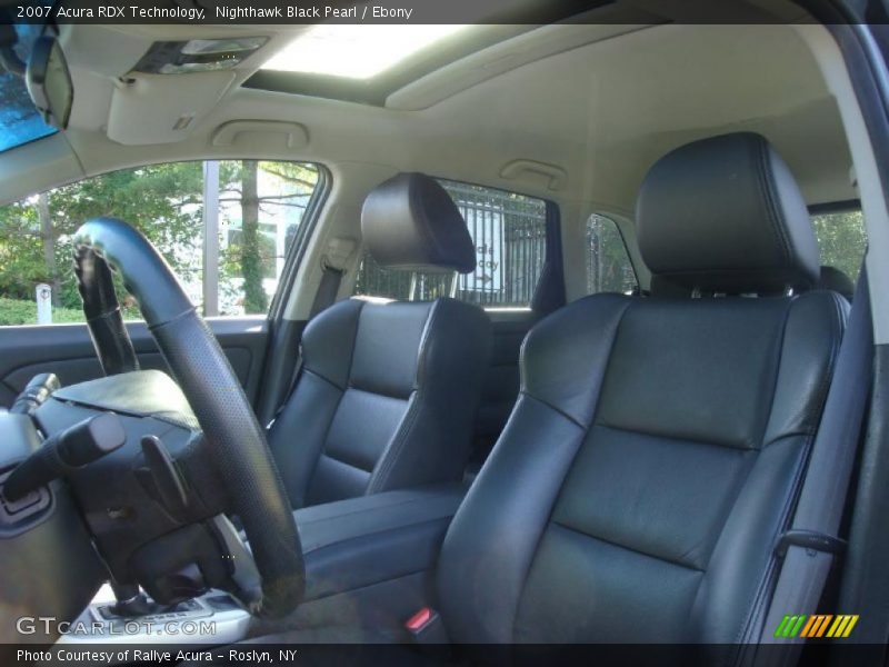 Nighthawk Black Pearl / Ebony 2007 Acura RDX Technology