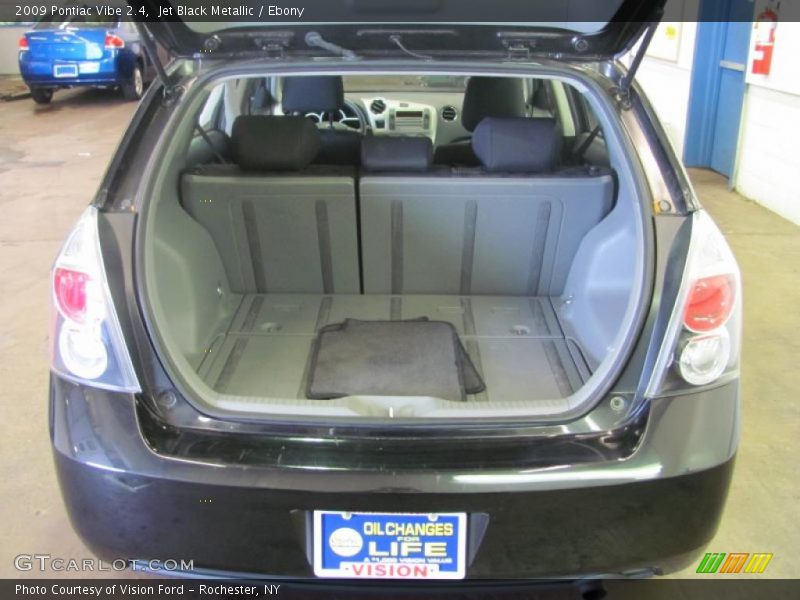 Jet Black Metallic / Ebony 2009 Pontiac Vibe 2.4
