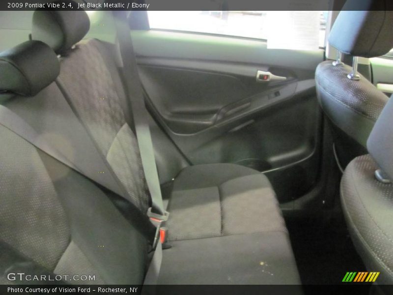 Jet Black Metallic / Ebony 2009 Pontiac Vibe 2.4