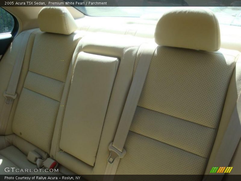 Premium White Pearl / Parchment 2005 Acura TSX Sedan