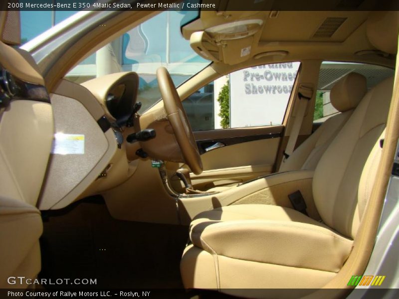 Pewter Metallic / Cashmere 2008 Mercedes-Benz E 350 4Matic Sedan
