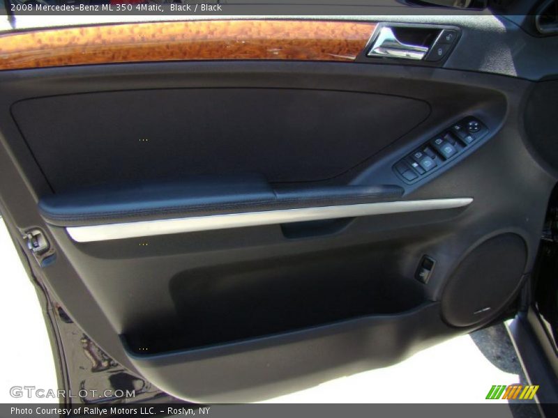 Black / Black 2008 Mercedes-Benz ML 350 4Matic