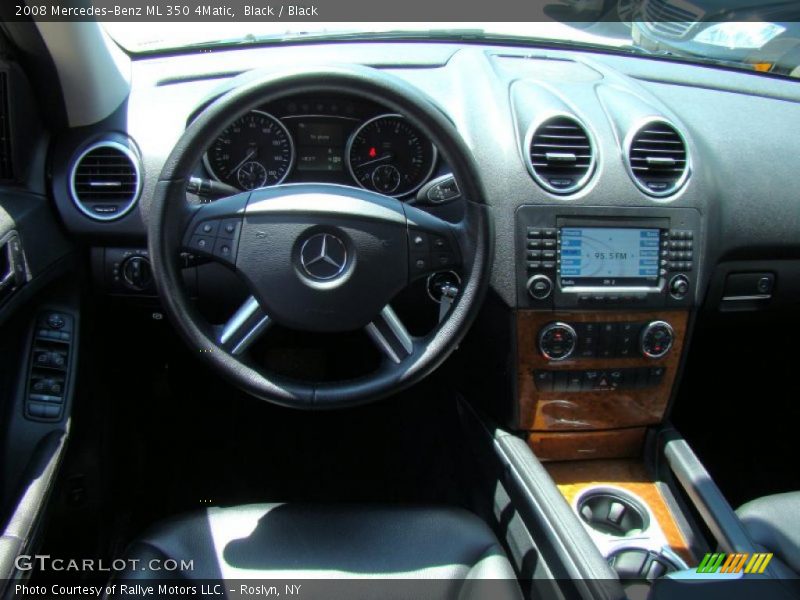 Black / Black 2008 Mercedes-Benz ML 350 4Matic