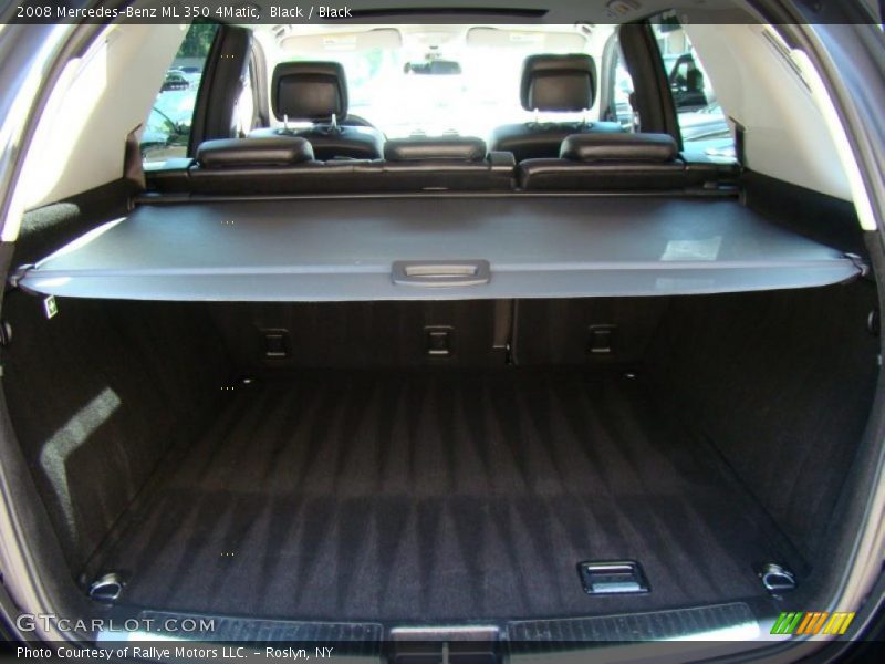 Black / Black 2008 Mercedes-Benz ML 350 4Matic