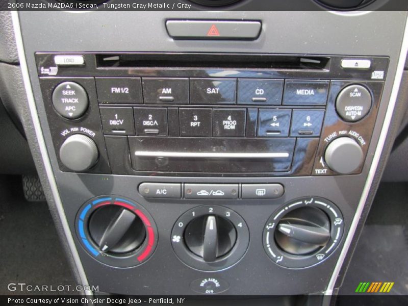 Tungsten Gray Metallic / Gray 2006 Mazda MAZDA6 i Sedan