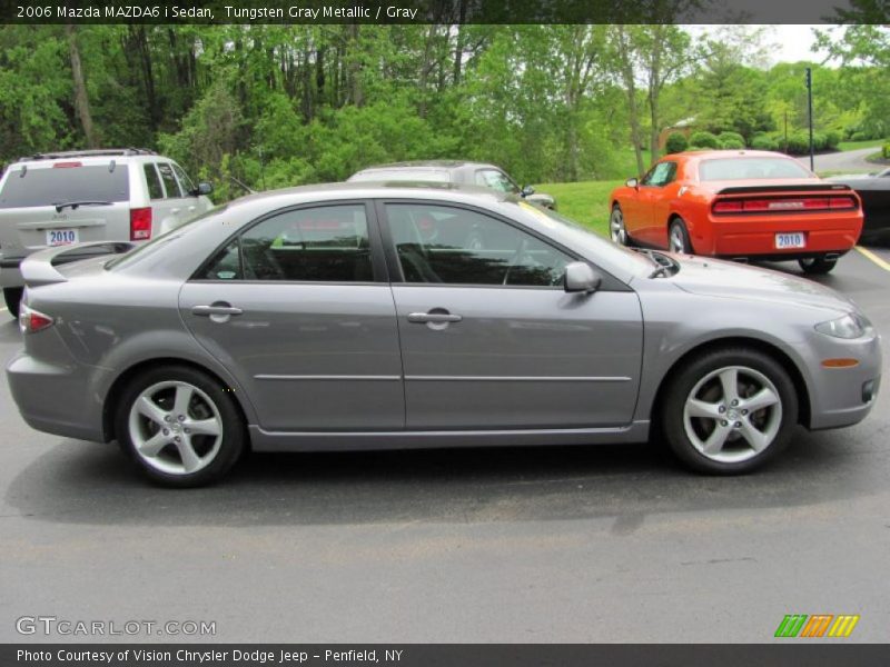 Tungsten Gray Metallic / Gray 2006 Mazda MAZDA6 i Sedan