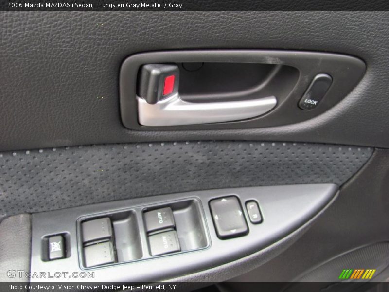Tungsten Gray Metallic / Gray 2006 Mazda MAZDA6 i Sedan