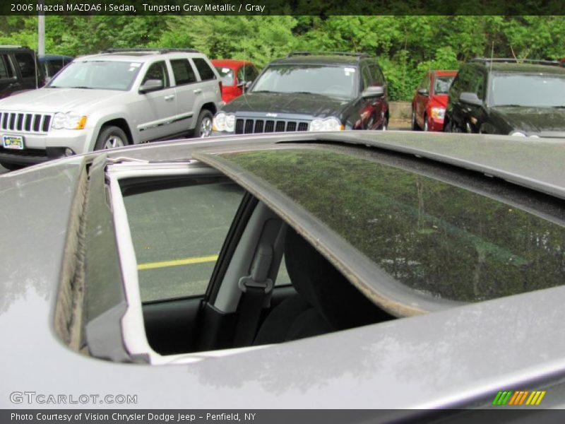 Tungsten Gray Metallic / Gray 2006 Mazda MAZDA6 i Sedan
