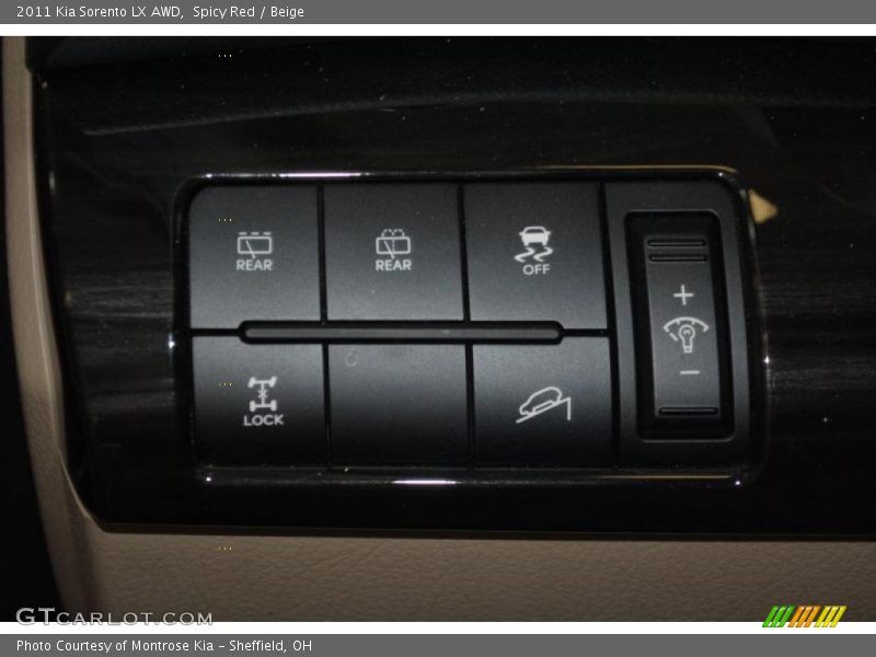 Spicy Red / Beige 2011 Kia Sorento LX AWD