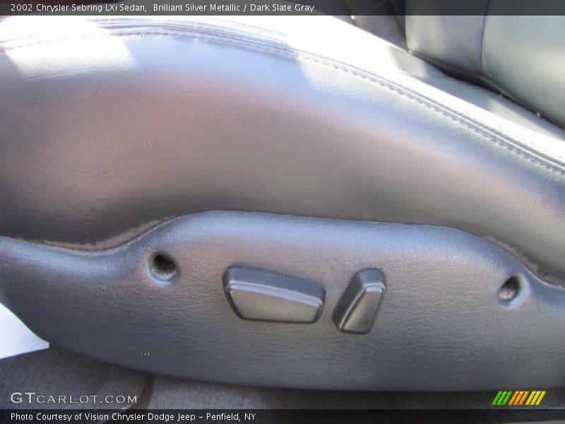 Brilliant Silver Metallic / Dark Slate Gray 2002 Chrysler Sebring LXi Sedan