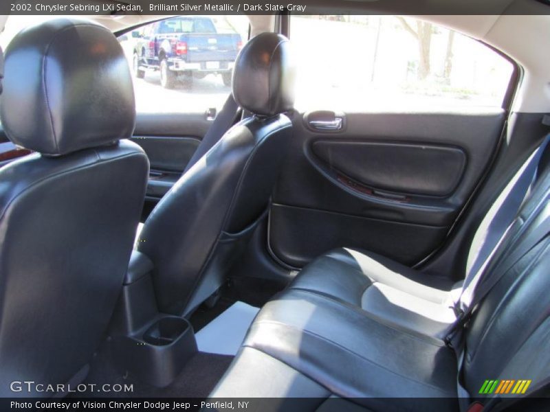 Brilliant Silver Metallic / Dark Slate Gray 2002 Chrysler Sebring LXi Sedan