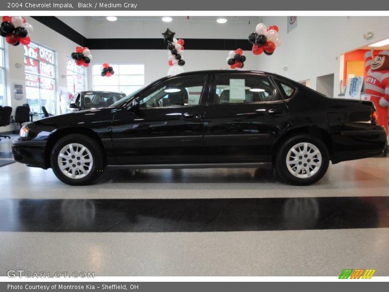 Black / Medium Gray 2004 Chevrolet Impala