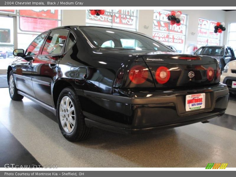 Black / Medium Gray 2004 Chevrolet Impala