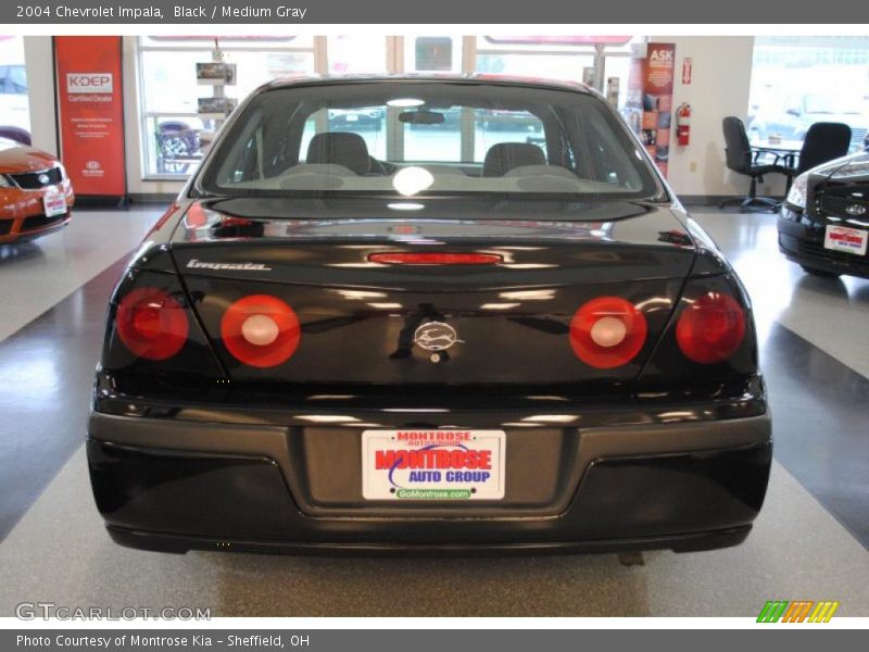 Black / Medium Gray 2004 Chevrolet Impala