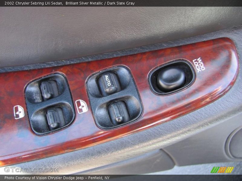 Brilliant Silver Metallic / Dark Slate Gray 2002 Chrysler Sebring LXi Sedan