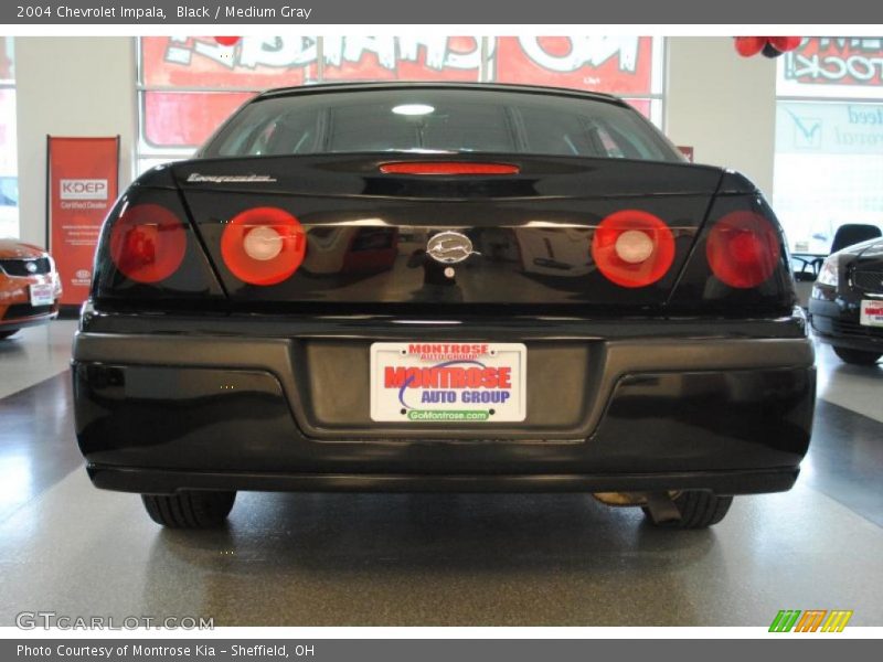 Black / Medium Gray 2004 Chevrolet Impala