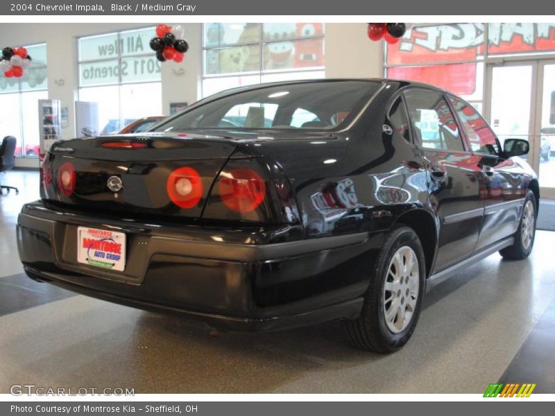 Black / Medium Gray 2004 Chevrolet Impala