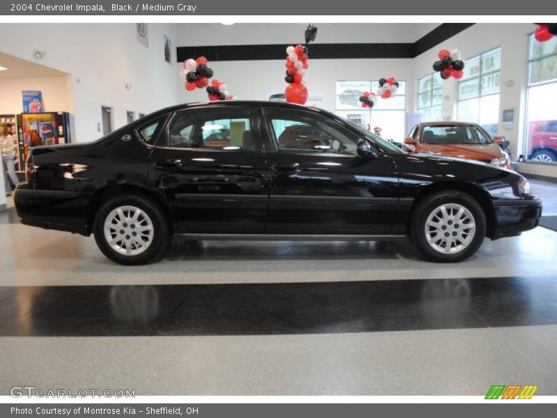 Black / Medium Gray 2004 Chevrolet Impala