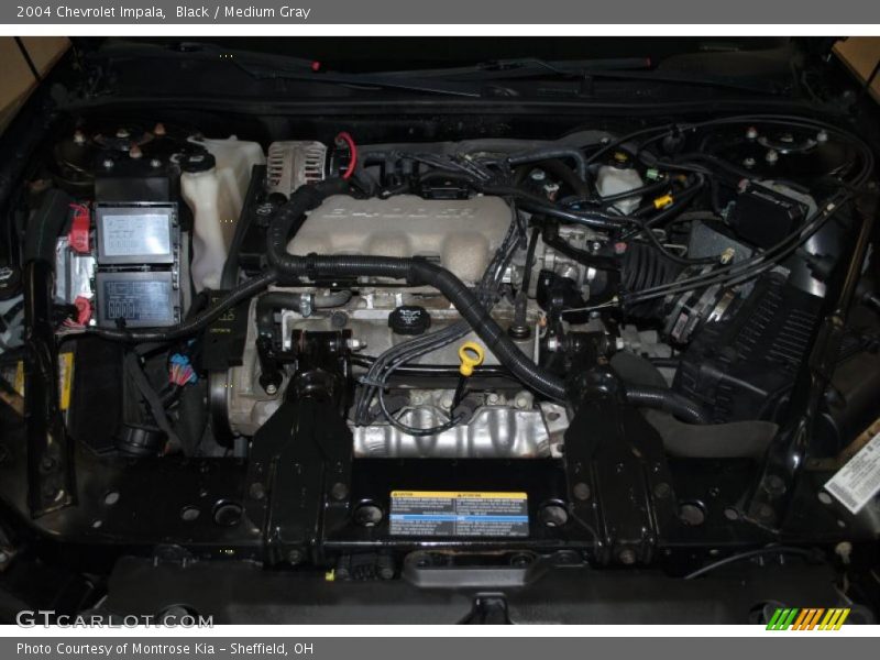 Black / Medium Gray 2004 Chevrolet Impala