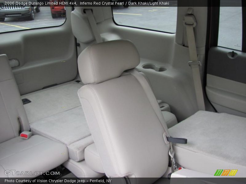Inferno Red Crystal Pearl / Dark Khaki/Light Khaki 2006 Dodge Durango Limited HEMI 4x4