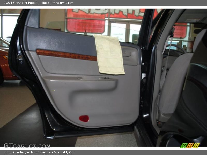 Black / Medium Gray 2004 Chevrolet Impala
