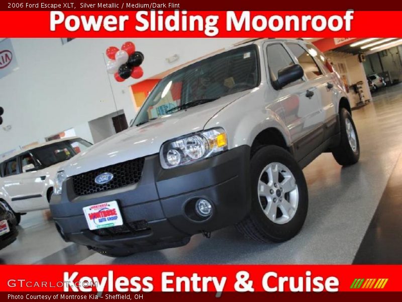 Silver Metallic / Medium/Dark Flint 2006 Ford Escape XLT