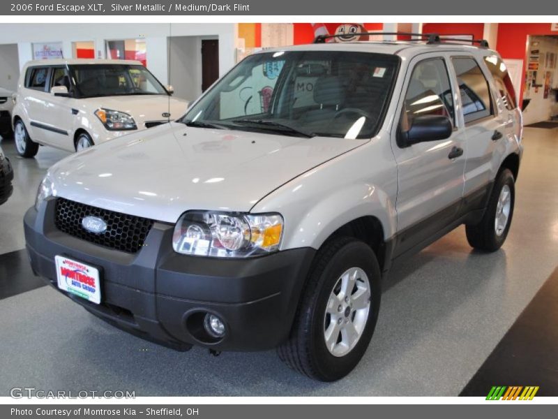 Silver Metallic / Medium/Dark Flint 2006 Ford Escape XLT