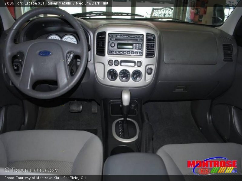 Silver Metallic / Medium/Dark Flint 2006 Ford Escape XLT