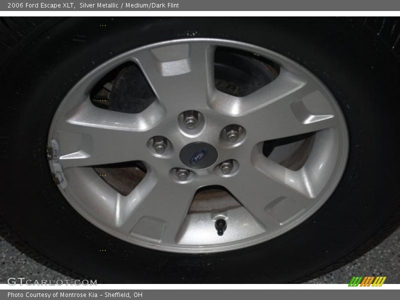 Silver Metallic / Medium/Dark Flint 2006 Ford Escape XLT