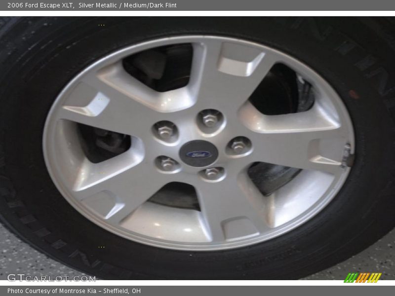 Silver Metallic / Medium/Dark Flint 2006 Ford Escape XLT
